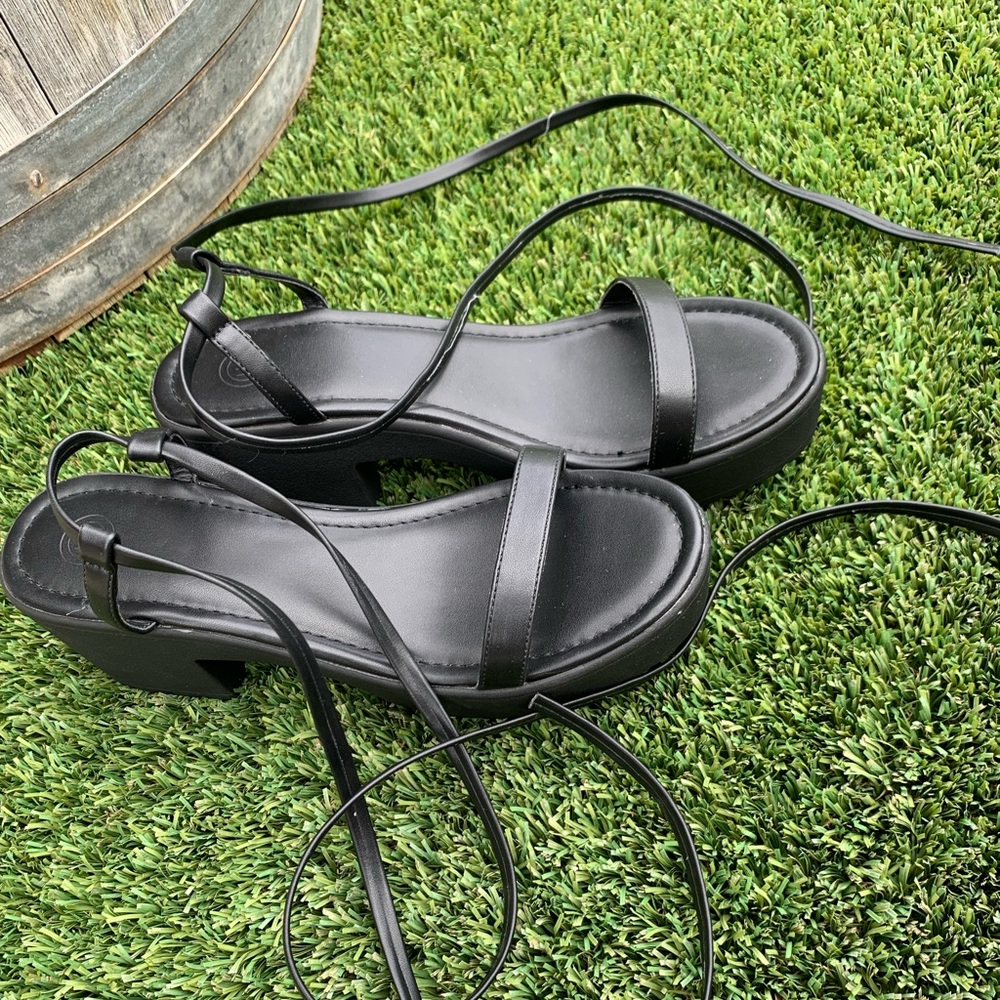 Urban Outfitters Strappy Platform Sandals